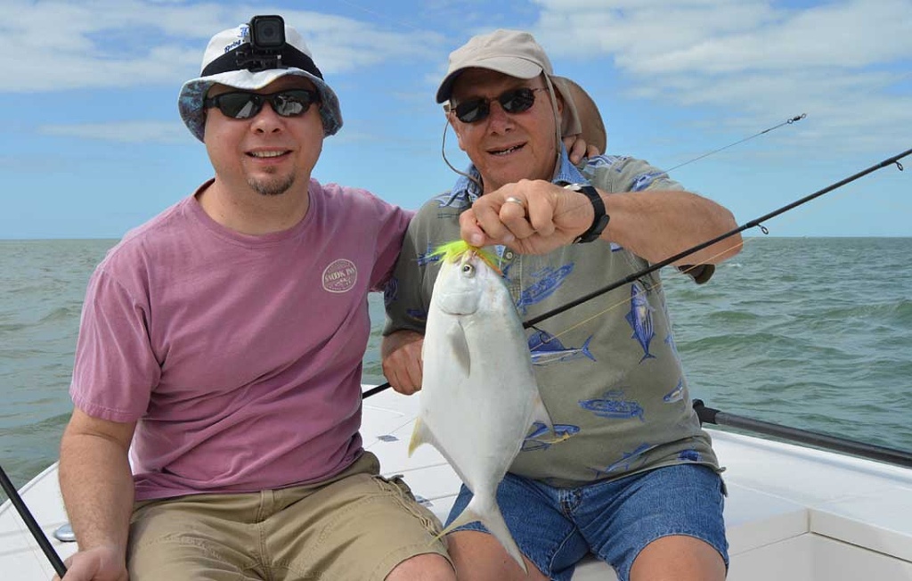 Father and Son Fishing In Bonita Springs