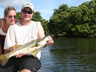 Hubby and New Wife With Snook