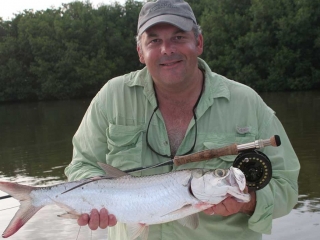 Nice Tarpon On A Fly