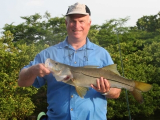 One Of Several Snook Caught